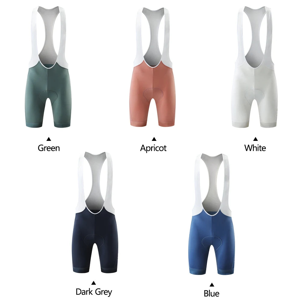 RION Women Men Cycling Bib Shorts Mountain Bike Breathable Padded MTB Tights Bicycle Wear Outdoor Sports Italian Dolomiti 6H