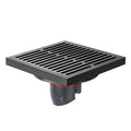 VGX Brass Floor Drain Stripe Anti-Odor Drain Valve Cover Shower Trap Drains Kitchen Bathroom Laundry Room Bathroom Accessories