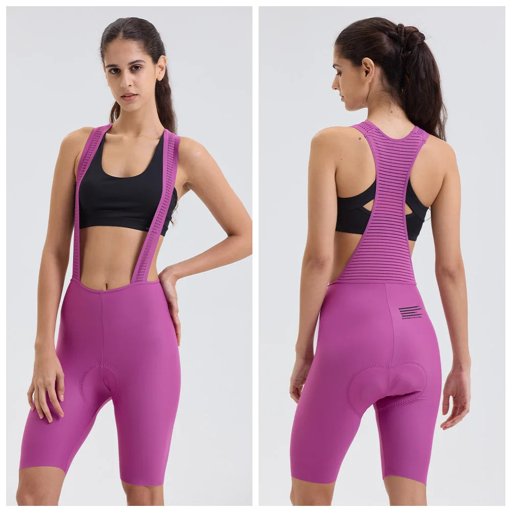 RION Women Cycling Bib Shorts MTB Tights Mountain Bike Jumpsuit Female Braces Bibs Road Bicycle Clothing 8H Dolomiti Pro Summer